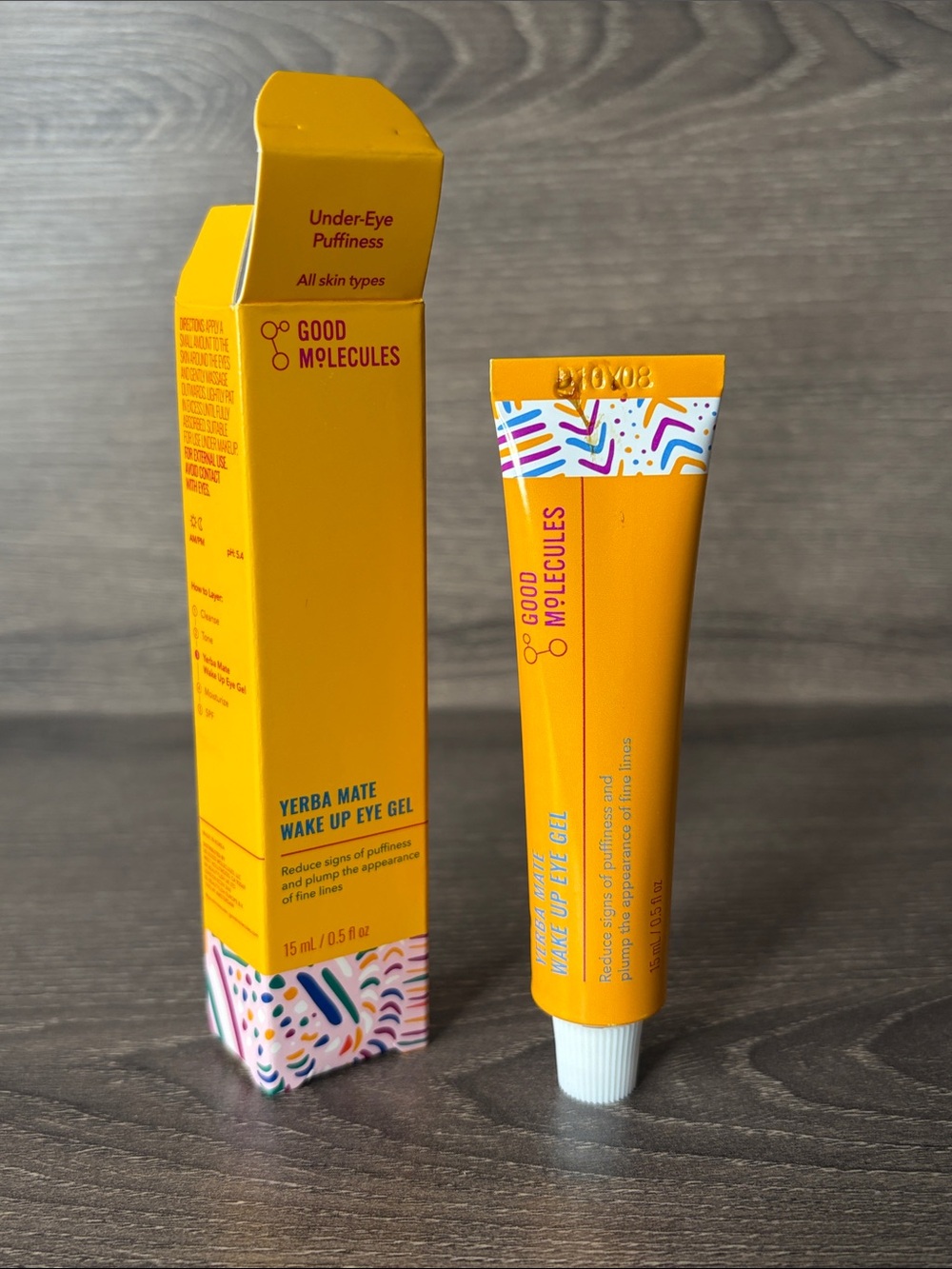 ❤️$6 NWT Good Molecules Yerba Mate Wake Up Eye Gel 15m